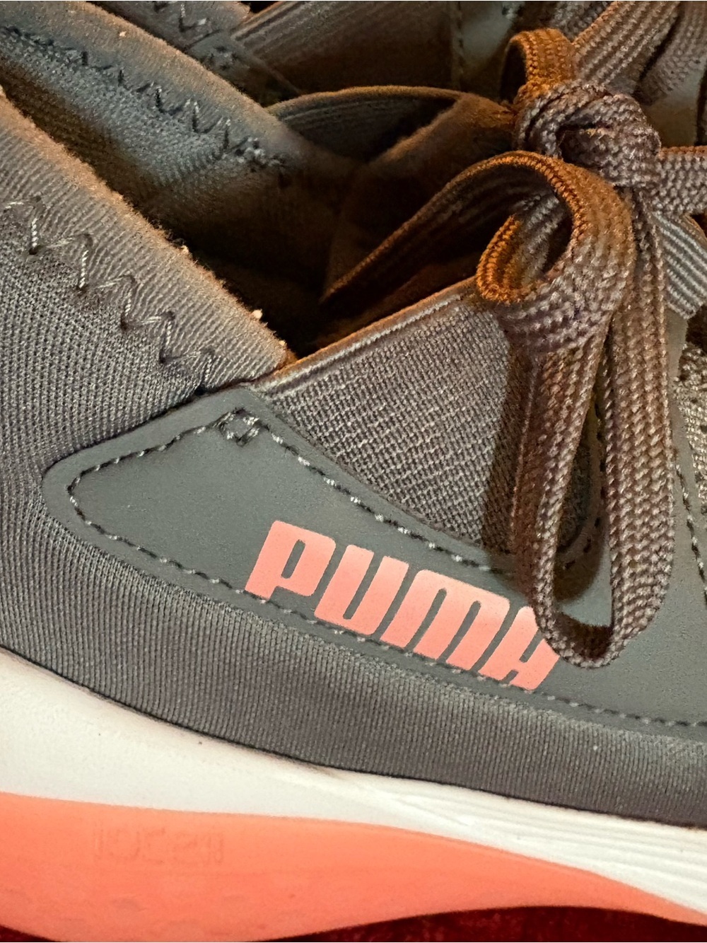 Puma Cell Vive Women’s Running Shoes Size 5.5 Gray Pink Athletic Sneakers EU 36